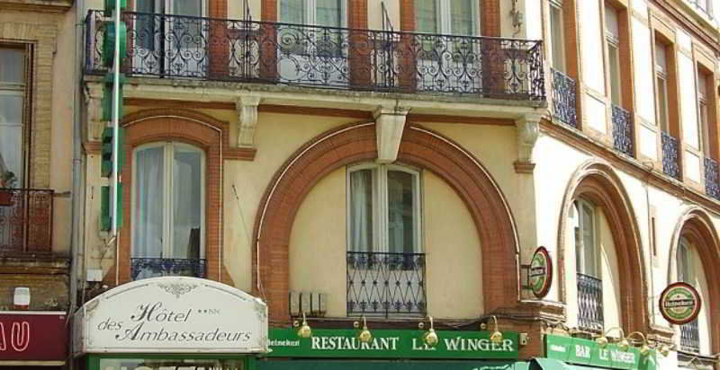 Hotel Des Ambassadeurs Toulouse Exteriör bild